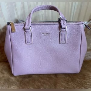 NWOT Leather Kate Spade Mauve Pink Satchel Bag